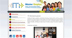 Desktop Screenshot of masterempleo.com
