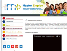 Tablet Screenshot of masterempleo.com